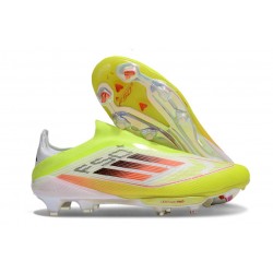 New adidas F50+ Laceless FG Solar Yellow Black