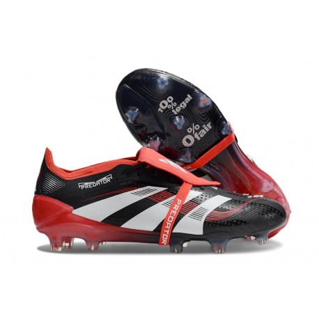 Adidas 2025 Predator Elite FT FG X MOMENTS Black White Vivid Red