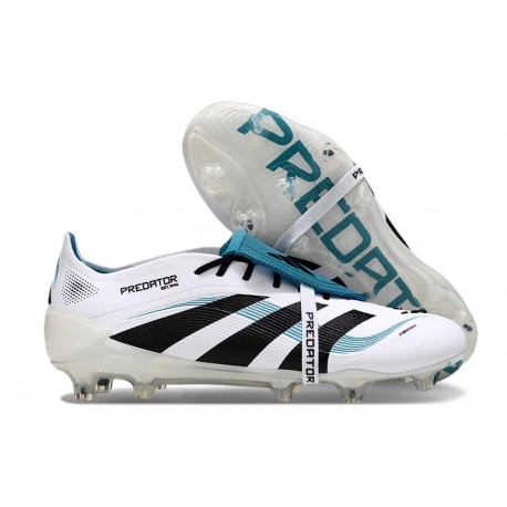 Adidas 2025 Predator Elite FT FG White Black Blue