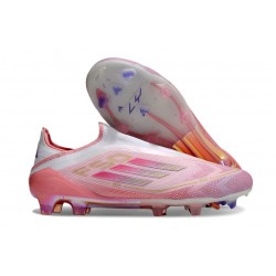 adidas F50 LL Elite FG Soccer Shoes Pink White