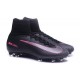 Cristiano Ronaldo Nike Mercurial Superfly V FG Football Cleats Black Pink