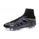 Neymar Football Cleats Nike Hypervenom Phantom II FG Black Silver Green