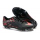 Neymar's Nike HyperVenom Phantom FG ACC Cleats Reflective Black Red