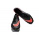 Neymar's Nike HyperVenom Phantom FG ACC Cleats Reflective Black Red