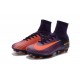 Nike Mercurial Superfly V FG Men Soccer Boots Purple Orange