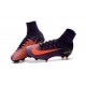 Nike Mercurial Superfly V FG Men Soccer Boots Purple Orange