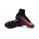 Nike Mercurial Superfly V FG Men Soccer Boots Purple Orange