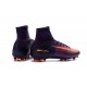 Nike Mercurial Superfly V FG Men Soccer Boots Purple Orange