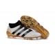 Men News adidas ACE 16.1 Primeknit FG/AG Football Cleats White Gold Black