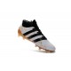 Men News adidas ACE 16.1 Primeknit FG/AG Football Cleats White Gold Black