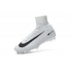 New Nike Mercurial Superfly 5 FG Firm Ground Football Cleats White Black