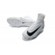 New Nike Mercurial Superfly 5 FG Firm Ground Football Cleats White Black