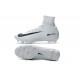 New Nike Mercurial Superfly 5 FG Firm Ground Football Cleats White Black