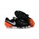 Nike Tiempo Legend 6 FG Firm Ground Soccer Boots Black Orange White