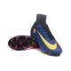 New Nike Mercurial Superfly 5 FG Firm Ground Football Cleats Barcelona FC Blue