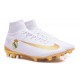 Nike Mercurial Superfly V FG Soccer Boot Real Madrid FC White Gold