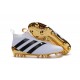 New adidas Ace16+ Purecontrol FG Football Boots White Gold Black