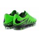 New 2015 Nike Hypervenom Phinish II FG ACC Shoes Green Black