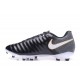 Nike Tiempo Legend VII FG 2017 Leather Soccer Cleats -Black White Gold