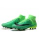 New Nike Mercurial Superfly 5 FG Firm Ground Soccer Cleats - Green Black