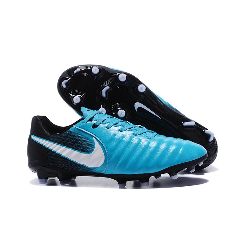 blue and black cleats