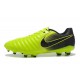 New Nike Tiempo Legend 7 FG K-leather Football Boots Green Black