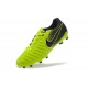 New Nike Tiempo Legend 7 FG K-leather Football Boots Green Black