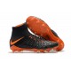 Nike Hypervenom Phantom III DF FG Flyknit Boots - Black Orange