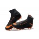 Nike Hypervenom Phantom III DF FG Flyknit Boots - Black Orange