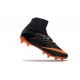 Nike Hypervenom Phantom III DF FG Flyknit Boots - Black Orange