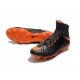 Nike Hypervenom Phantom III DF FG Flyknit Boots - Black Orange