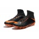 Nike Hypervenom Phantom III DF FG Flyknit Boots - Black Orange