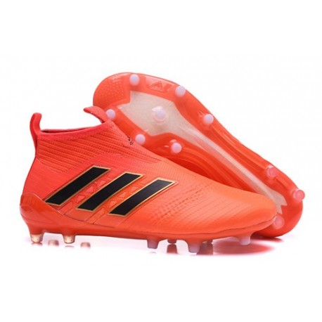 adidas orange and black football boots