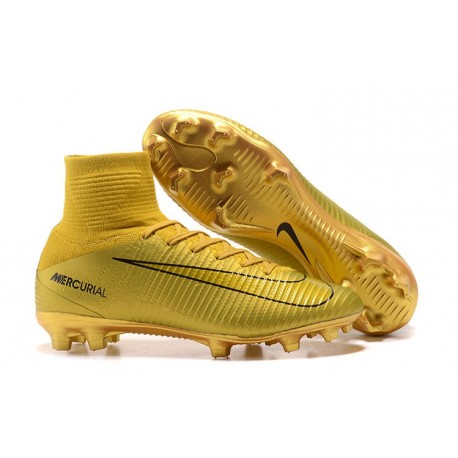 football boots cr7 gold