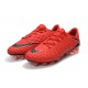 Nike Hypervenom Phantom 3 FG Firm Ground Shoes - Red Black