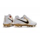 Nike Tiempo Legend VII FG ACC Mens Soccer Cleats - White Gold