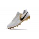 Nike Tiempo Legend VII FG ACC Mens Soccer Cleats - White Gold