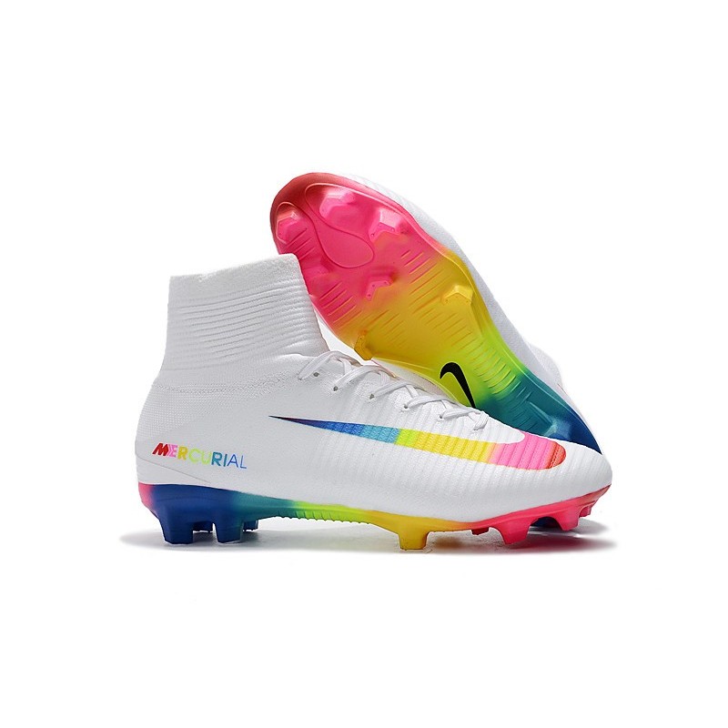 colorful nike football cleats