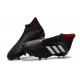 adidas New Predator 18+ FG Soccer Cleats Black White