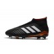 adidas New Predator 18+ FG Soccer Cleats Black White