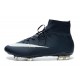 Top Nike Mercurial Superfly FG ACC Soccer Cleat Cyan Blue White