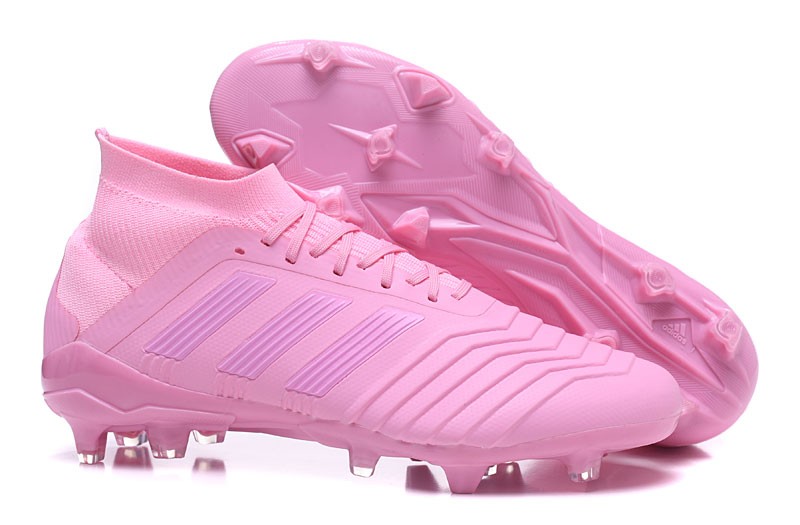 pink predator football boots
