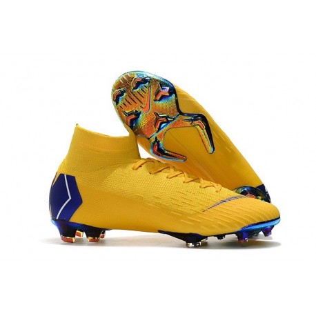yellow mercurial cleats