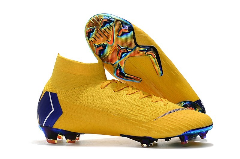 yellow superfly cleats