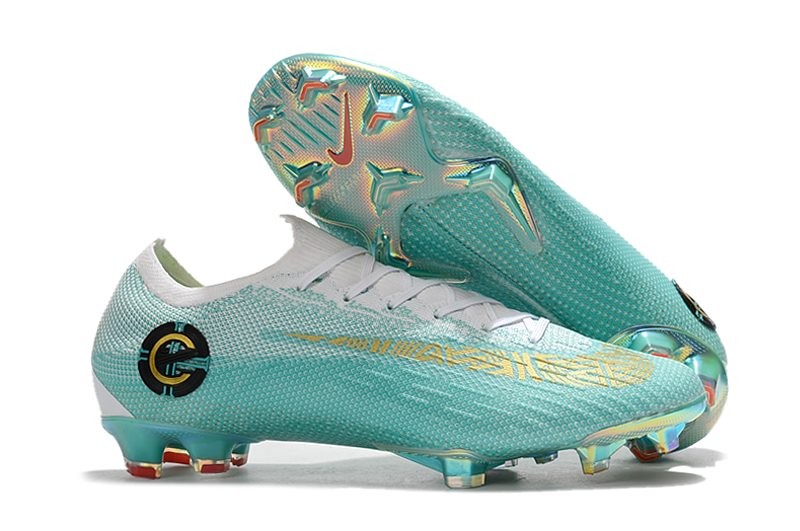 blue and gold football boots