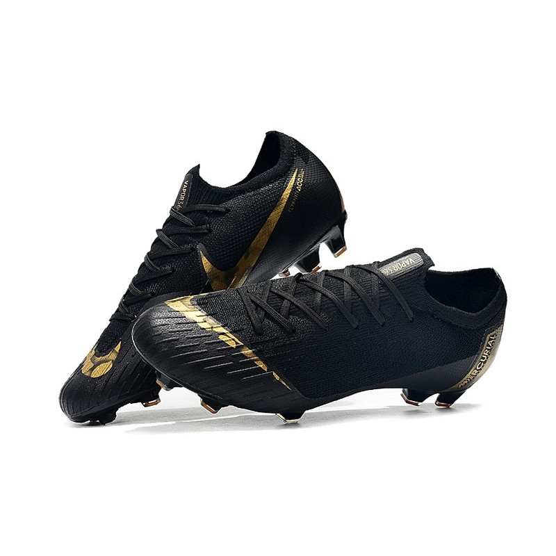 black and gold lacrosse cleats