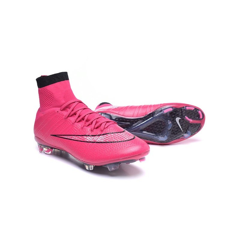 Indulgente aquí Napier New 2015 Nike Mercurial Superfly 4 FG Football Cleats Hyper Pink