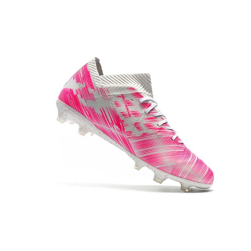 adidas Messi Nemeziz 18.1 FG Pink White